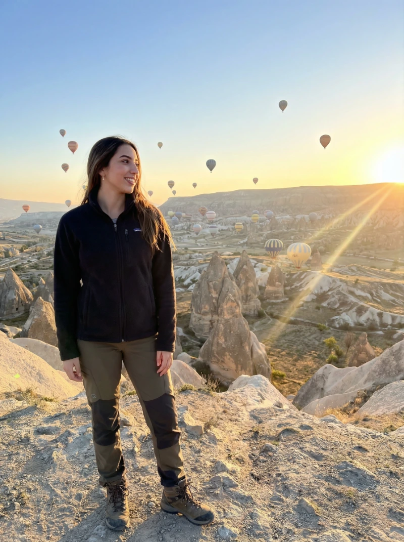 Nano Banana model generation of Cappadocia Sunrise Trek