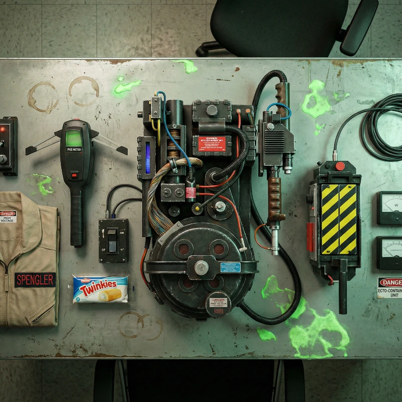 Retro Ghostbusters Gear