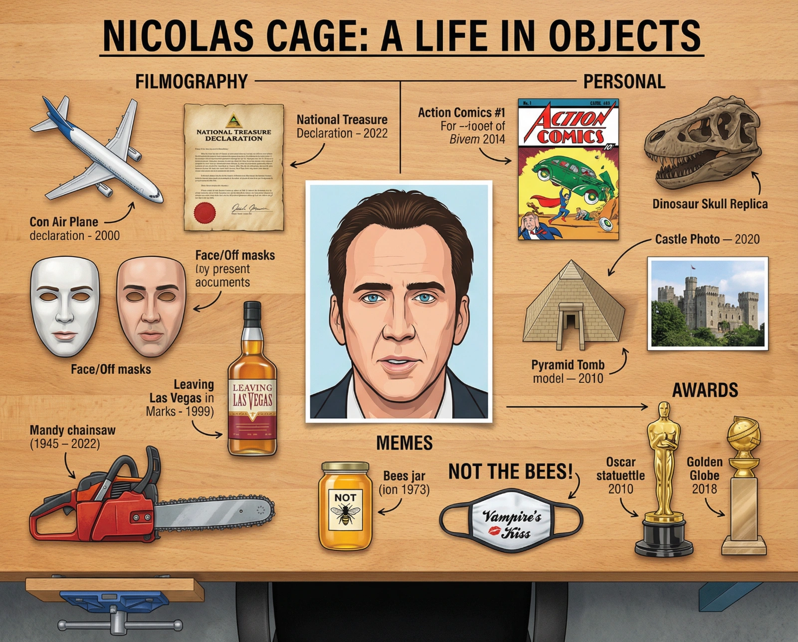 Knolling Cage Portrait