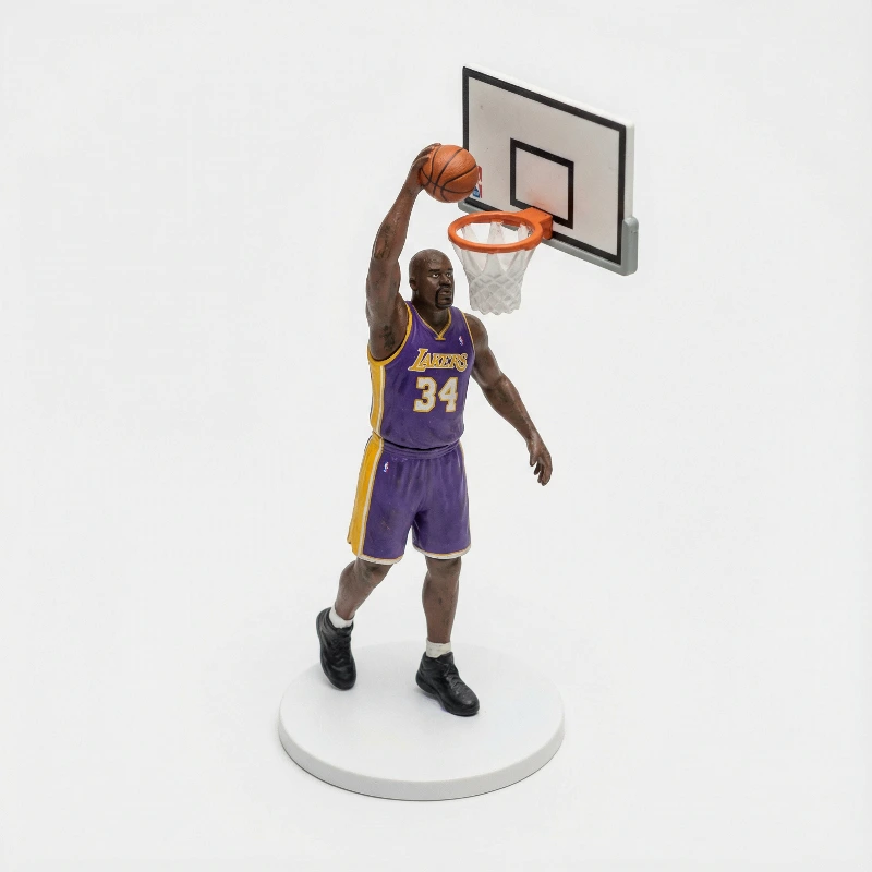 Mini Shaq Isometric Figurine, created using a Nano Banana Prompt