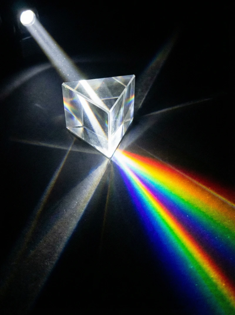 Prism Rainbow Refraction