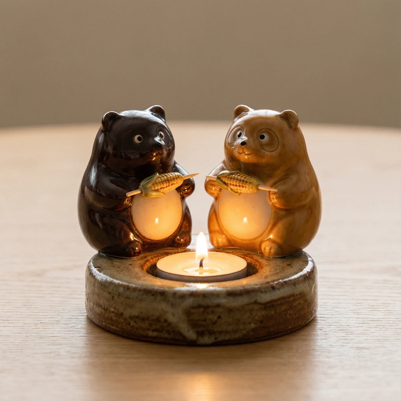 Cozy Tanuki Candle Roast