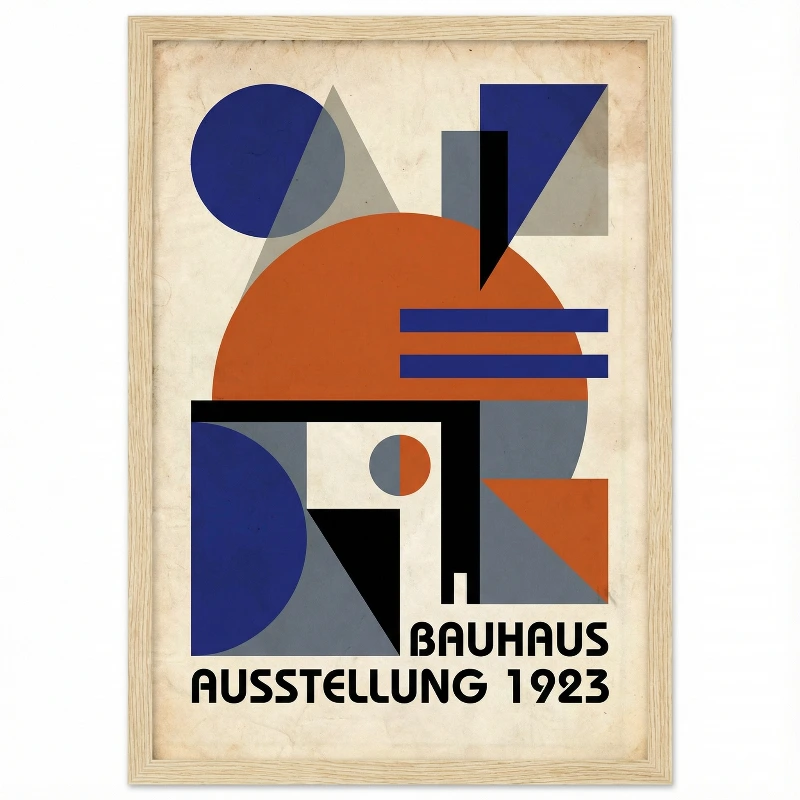 Nano Banana model generation of Bauhaus Abstract Horizon