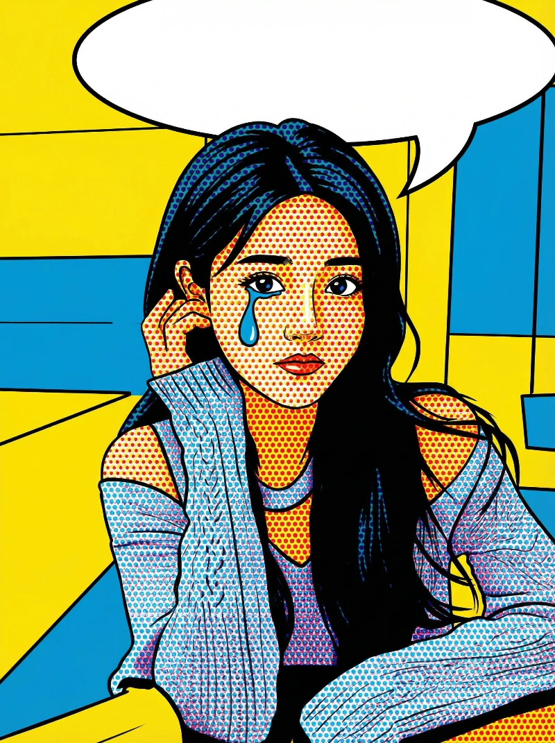 Mid-Century Pop Art Portrait, created using a Nano Banana Prompt