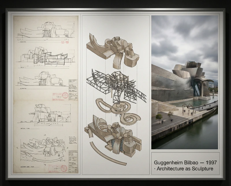 Guggenheim Bilbao Deconstructivist View