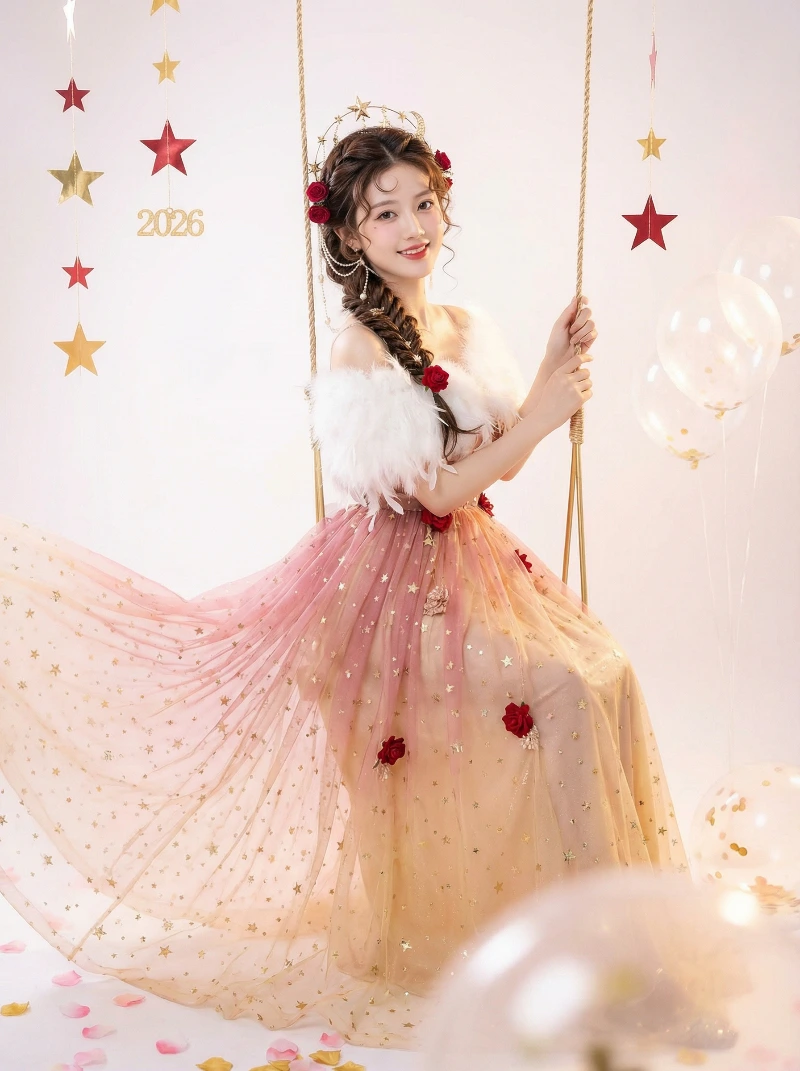 Nano Banana model generation of Ethereal Fantasy Portrait