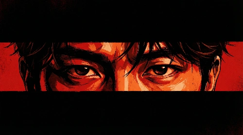 Fierce Eyes Close-Up