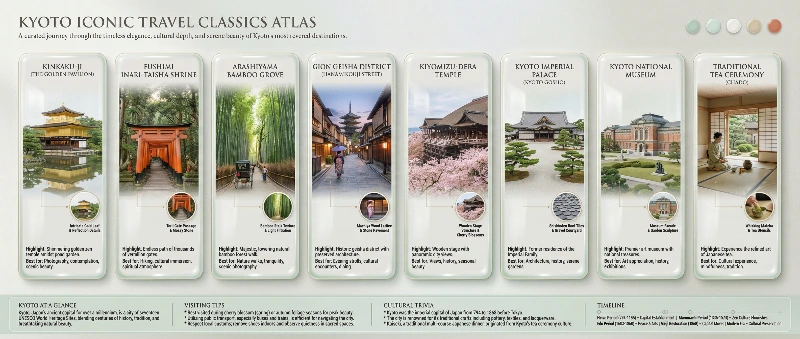 Kyoto Iconic Travel Atlas, created using a Nano Banana Prompt