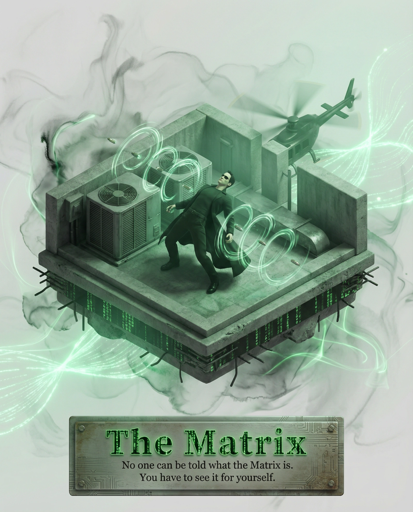 Matrix Rooftop Bullet Time