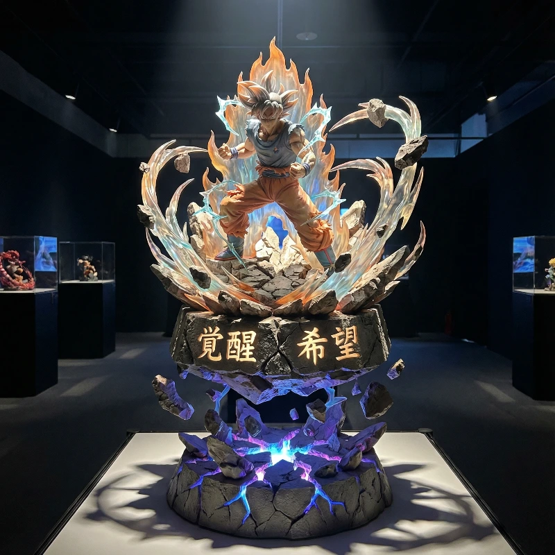 Goku Dynamic Commemorative Statue