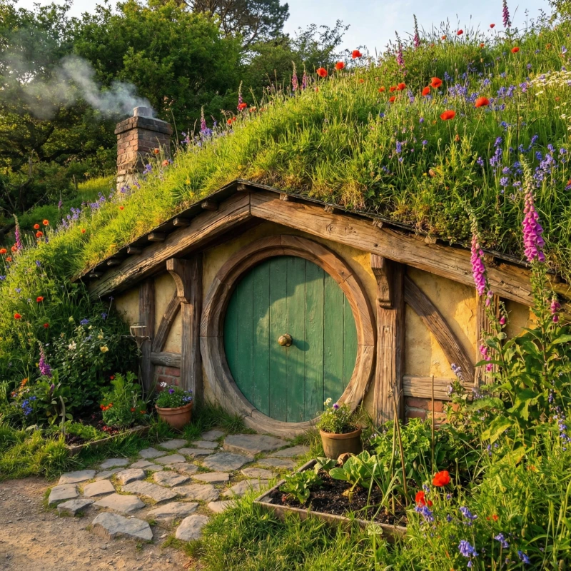 Whimsical Hobbit Hole
