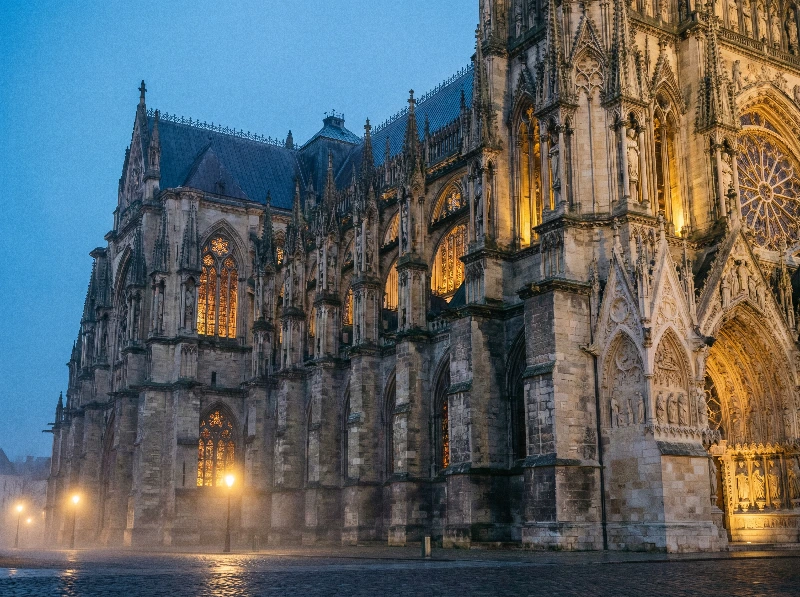 Dusk Gothic Cathedral