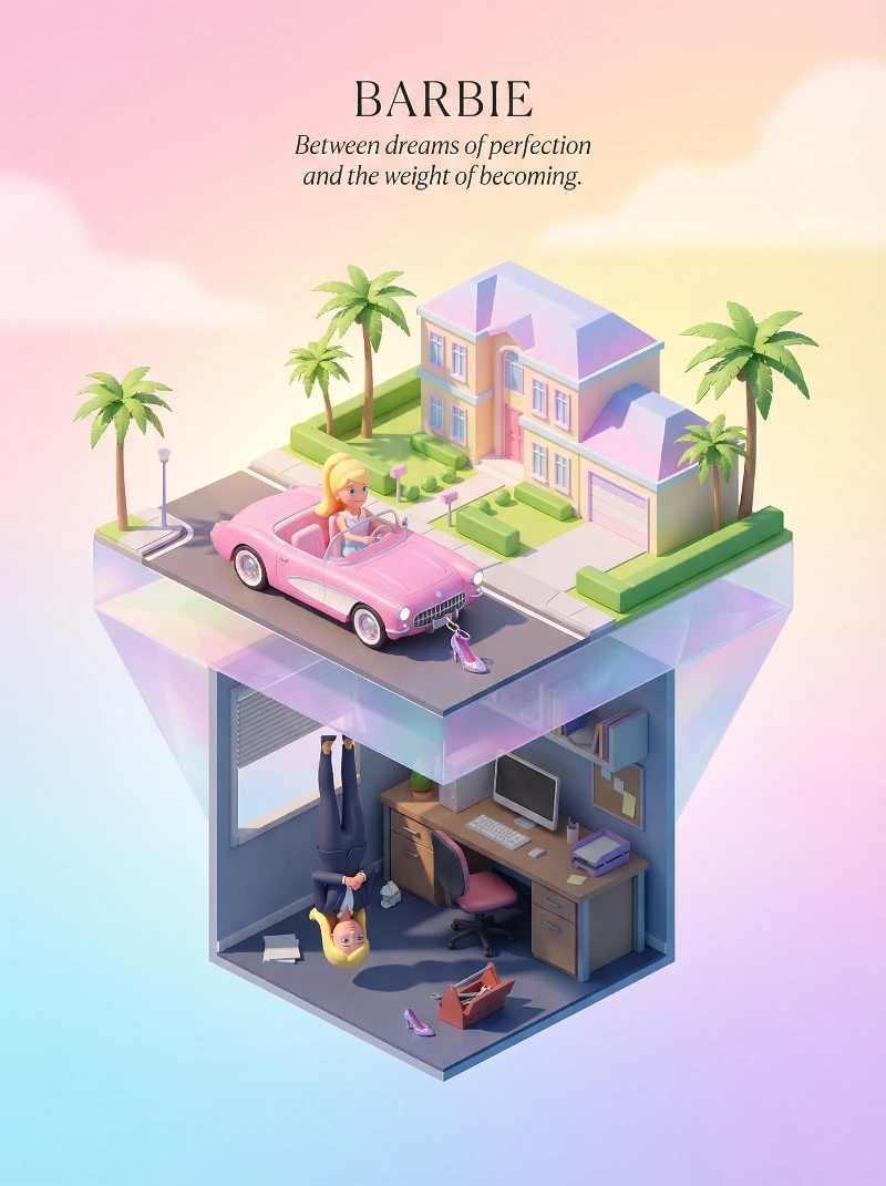 Barbie's Inverted Realms