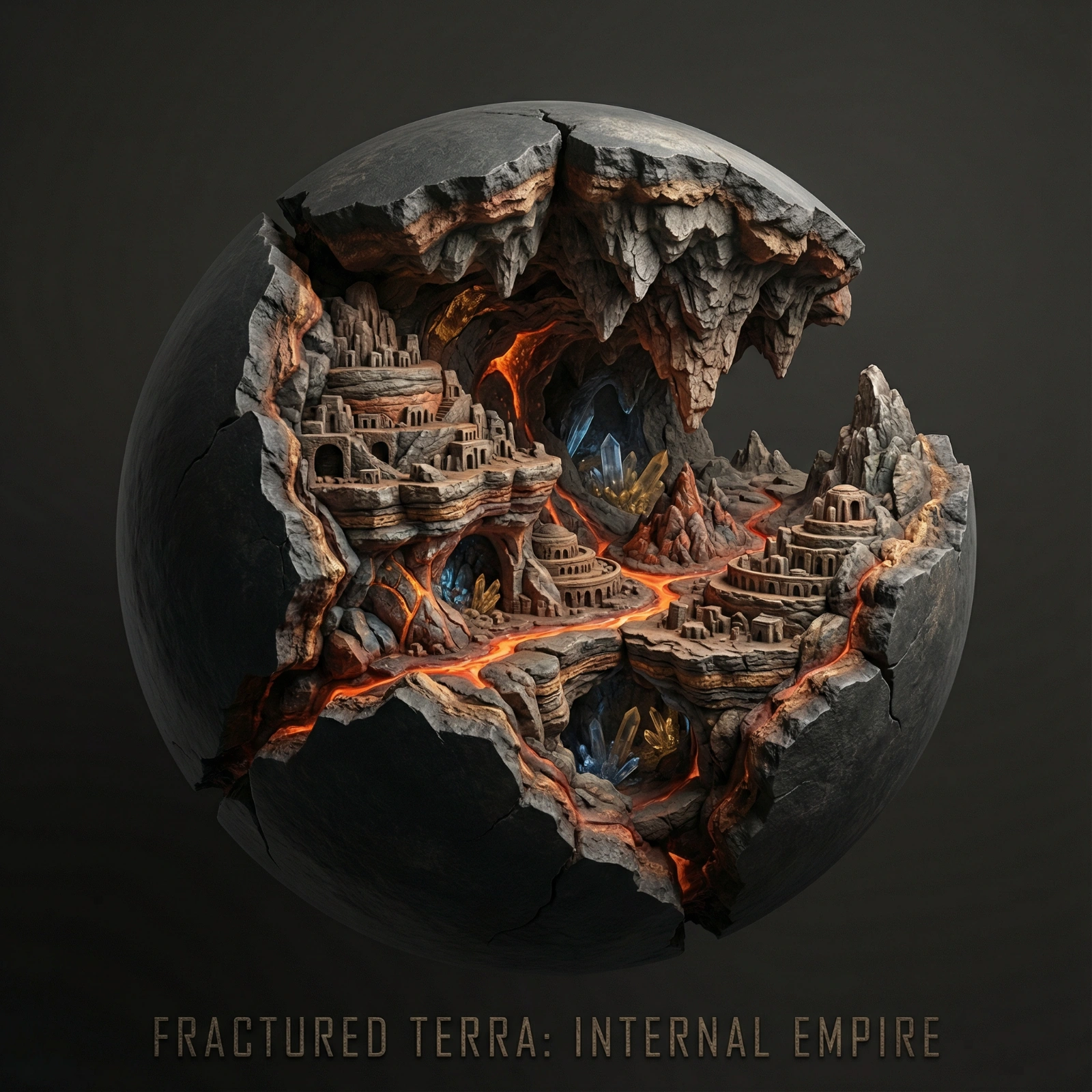 Fractured Planet's Inner Realm