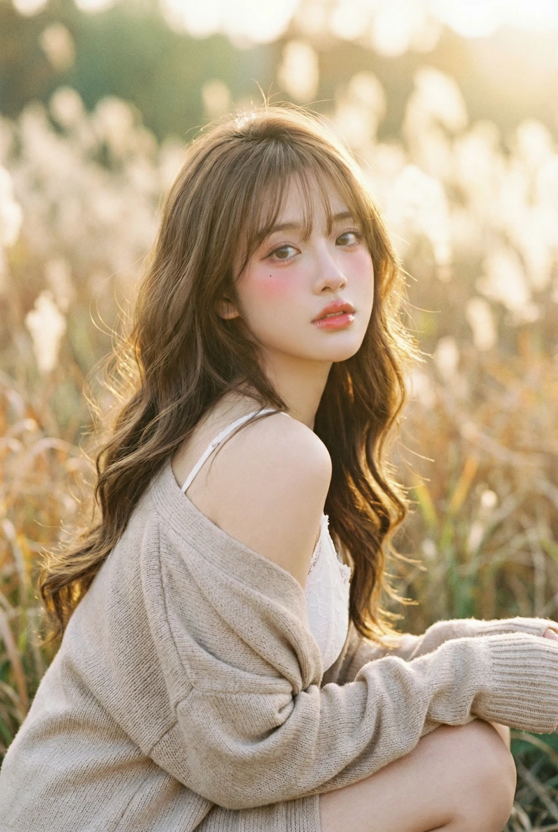 Dreamy Golden Hour Portrait, created using a Nano Banana Prompt