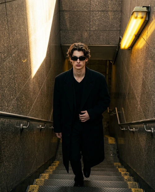 Cinematic Urban Fashion Model