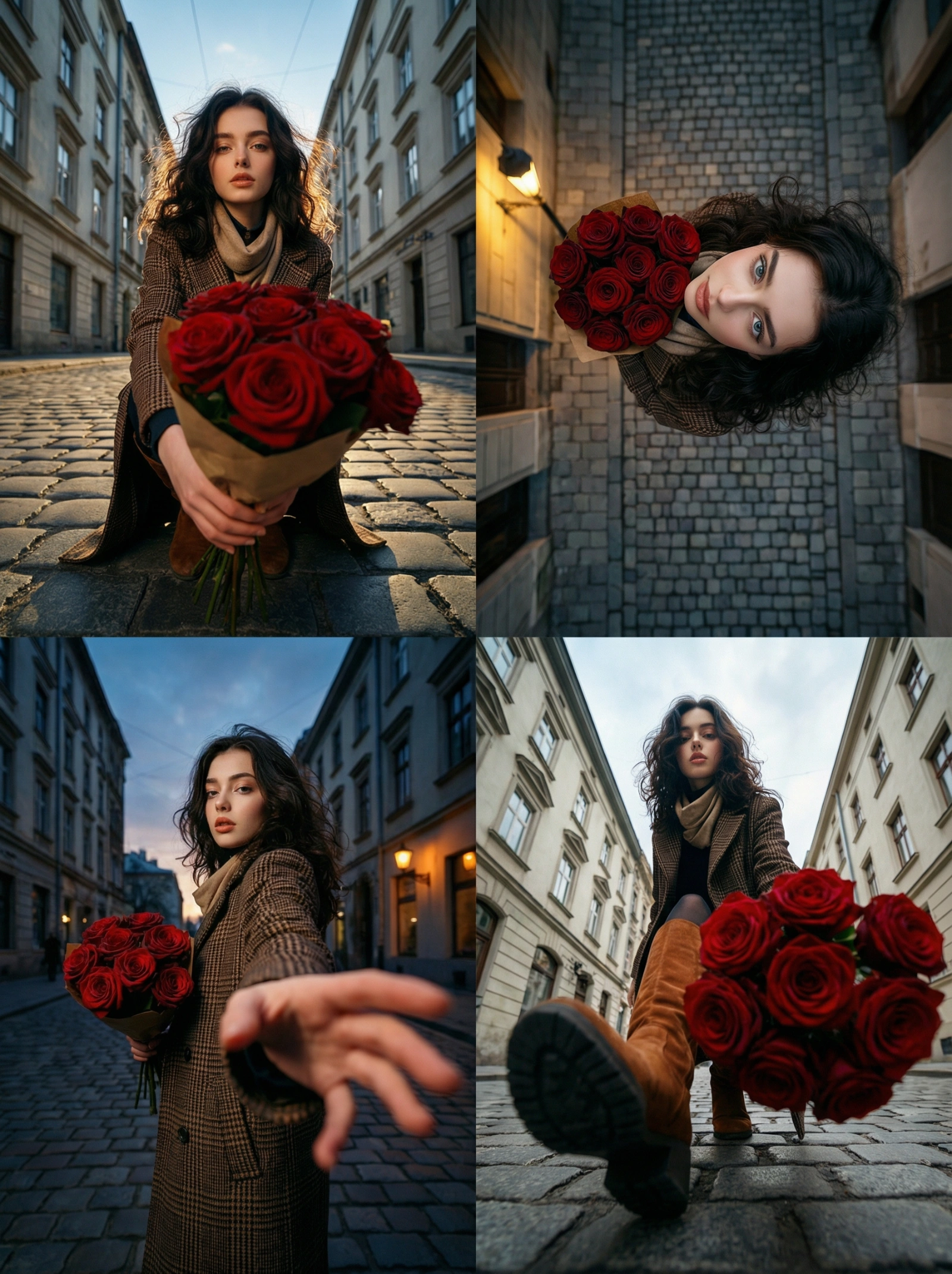 Dramatic 4-Style Body Shots