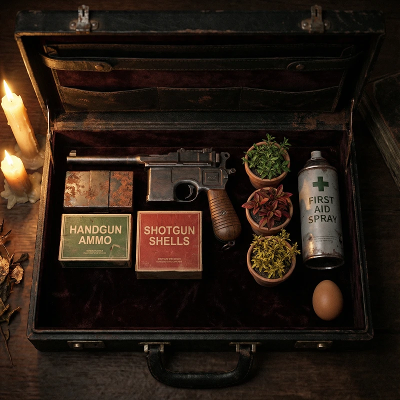 Nano Banana model generation of Resident Evil Knolling Case