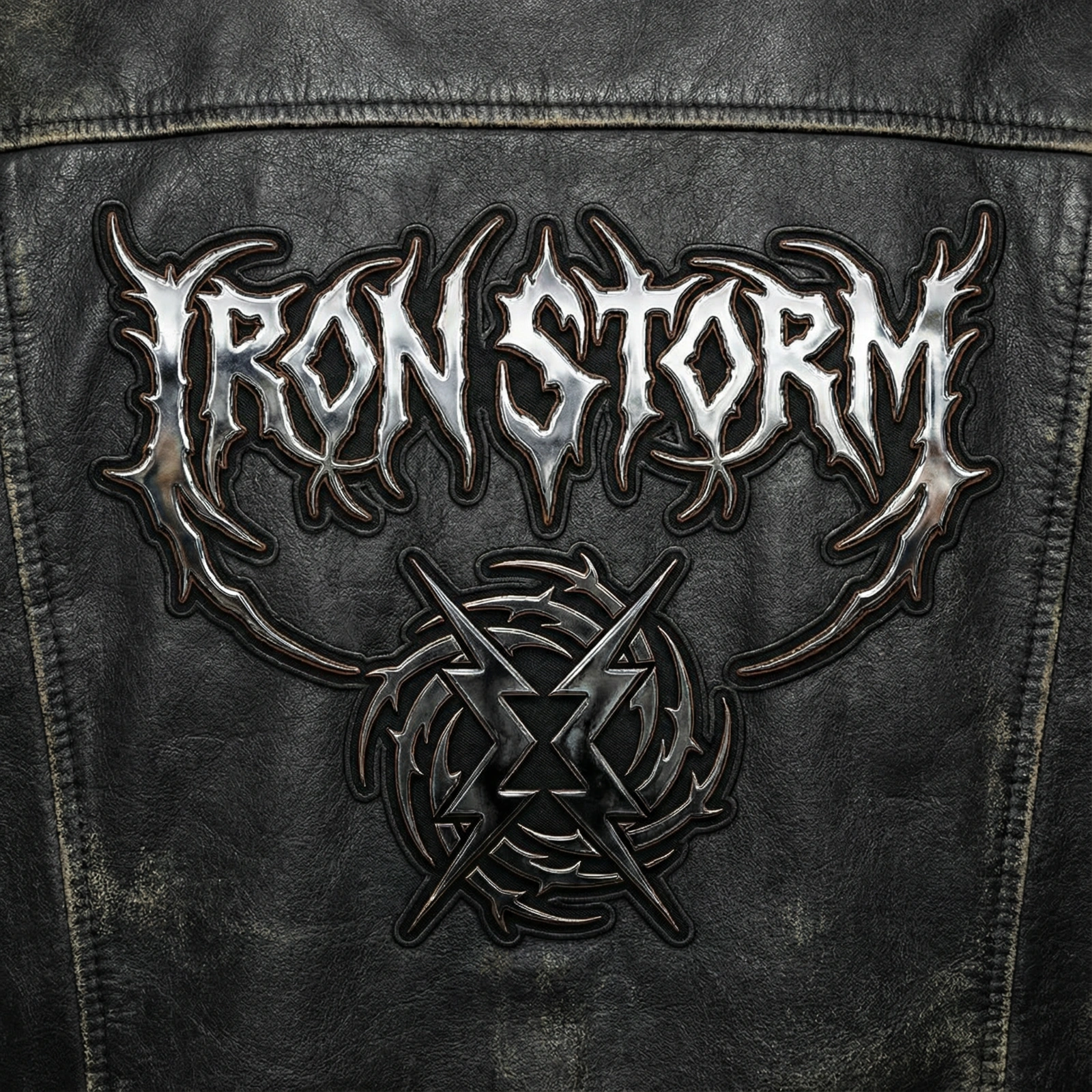 Jagged Chrome Iron Storm