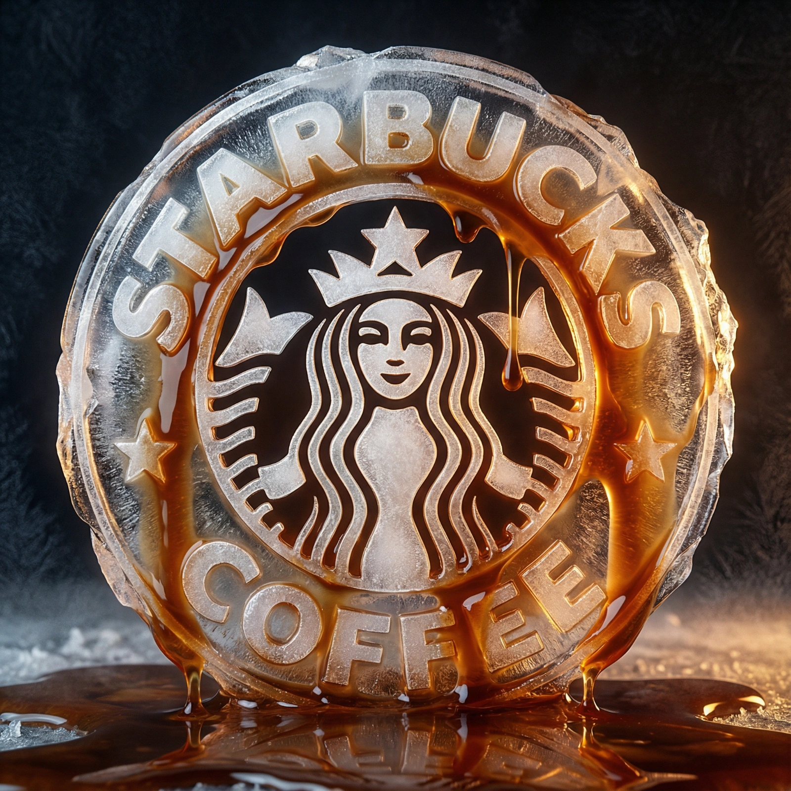 Frozen Liquid Starbucks Logo