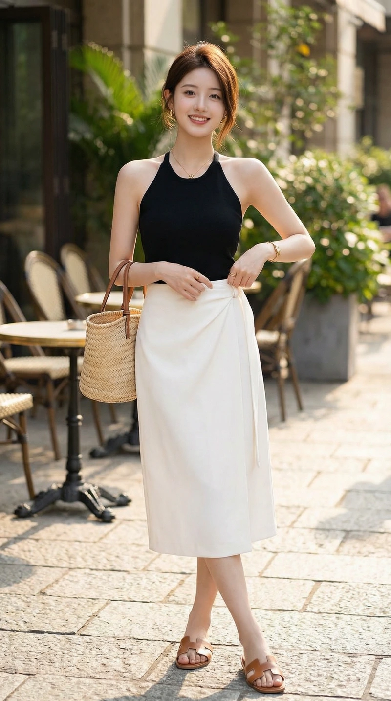 Nano Banana model generation of Vogue Fashion Model Pose