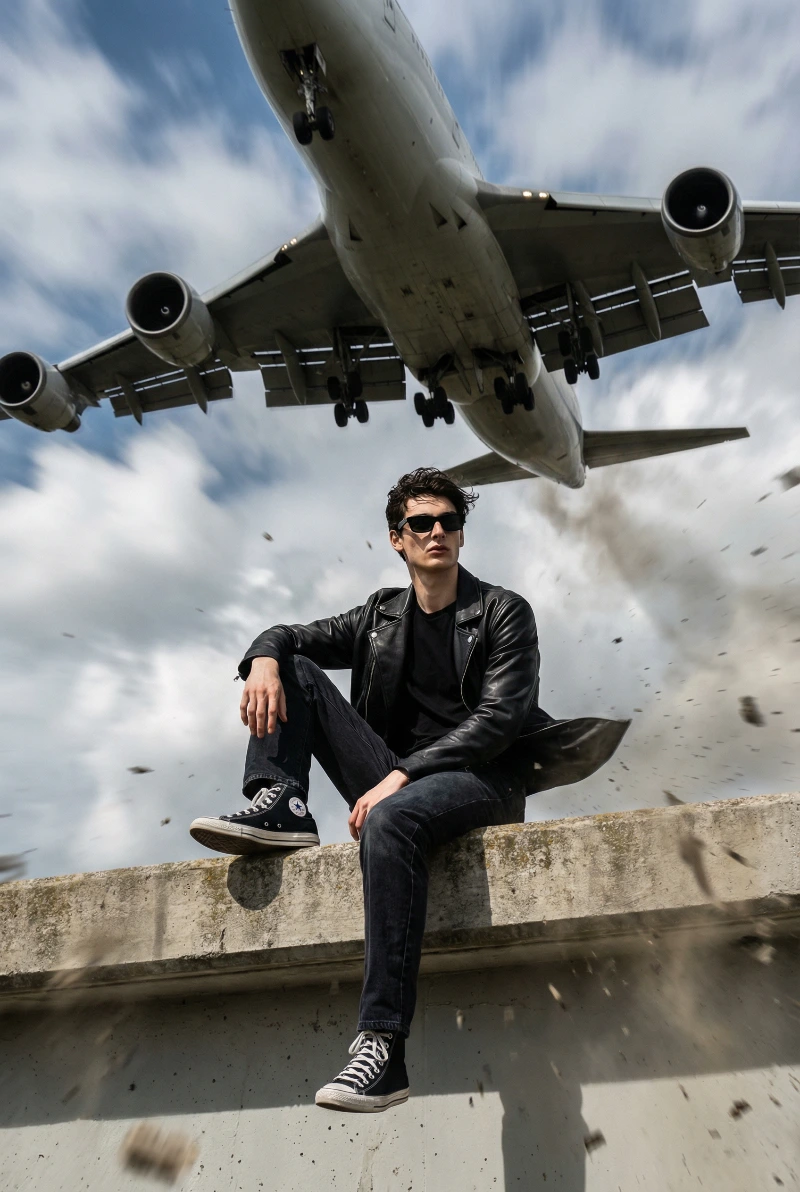 Nano Banana model generation of Cinematic Ultra-Real Portrait