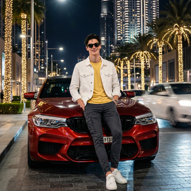 Cinematic Night Fashion