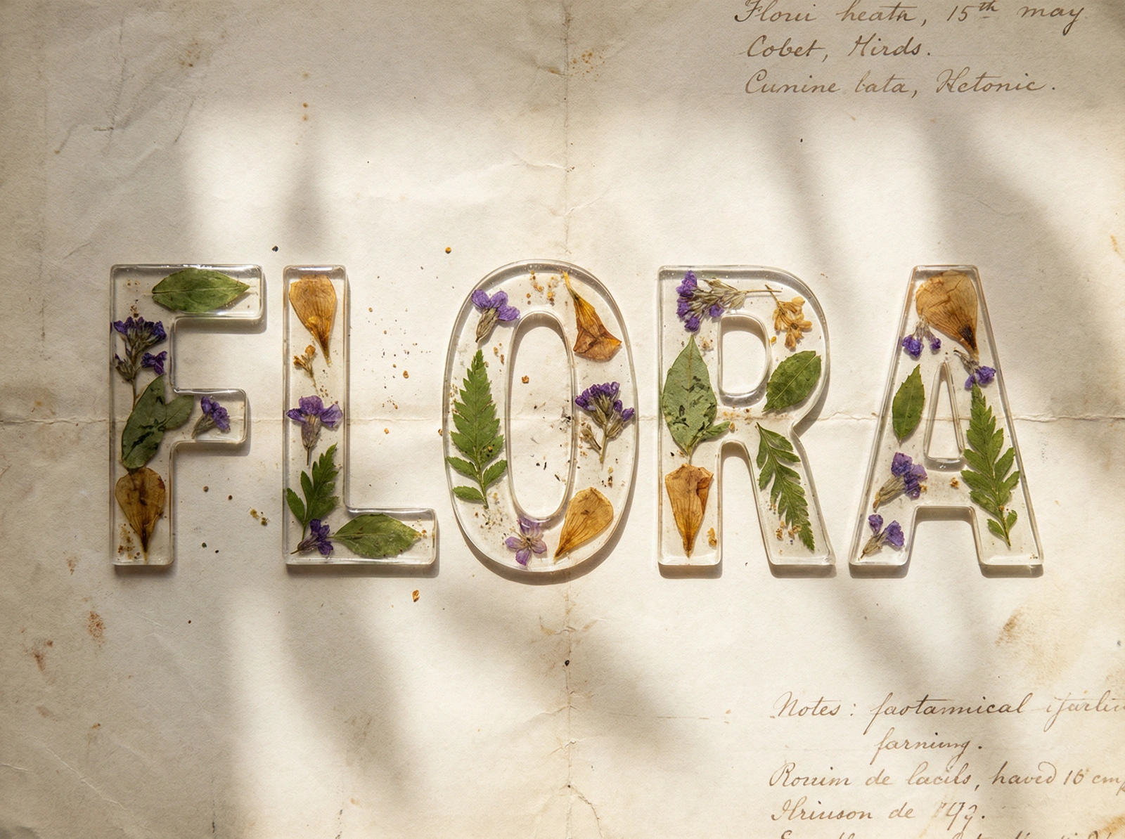 Translucent Flora Macro