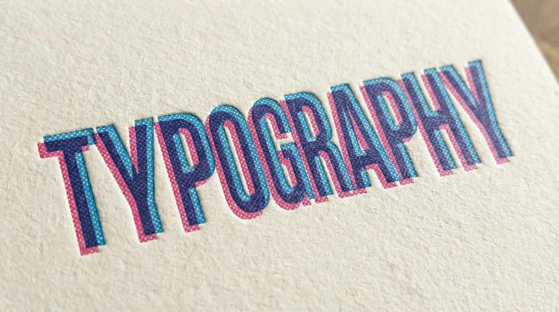 3D Halftone Typo, created using a Nano Banana Prompt