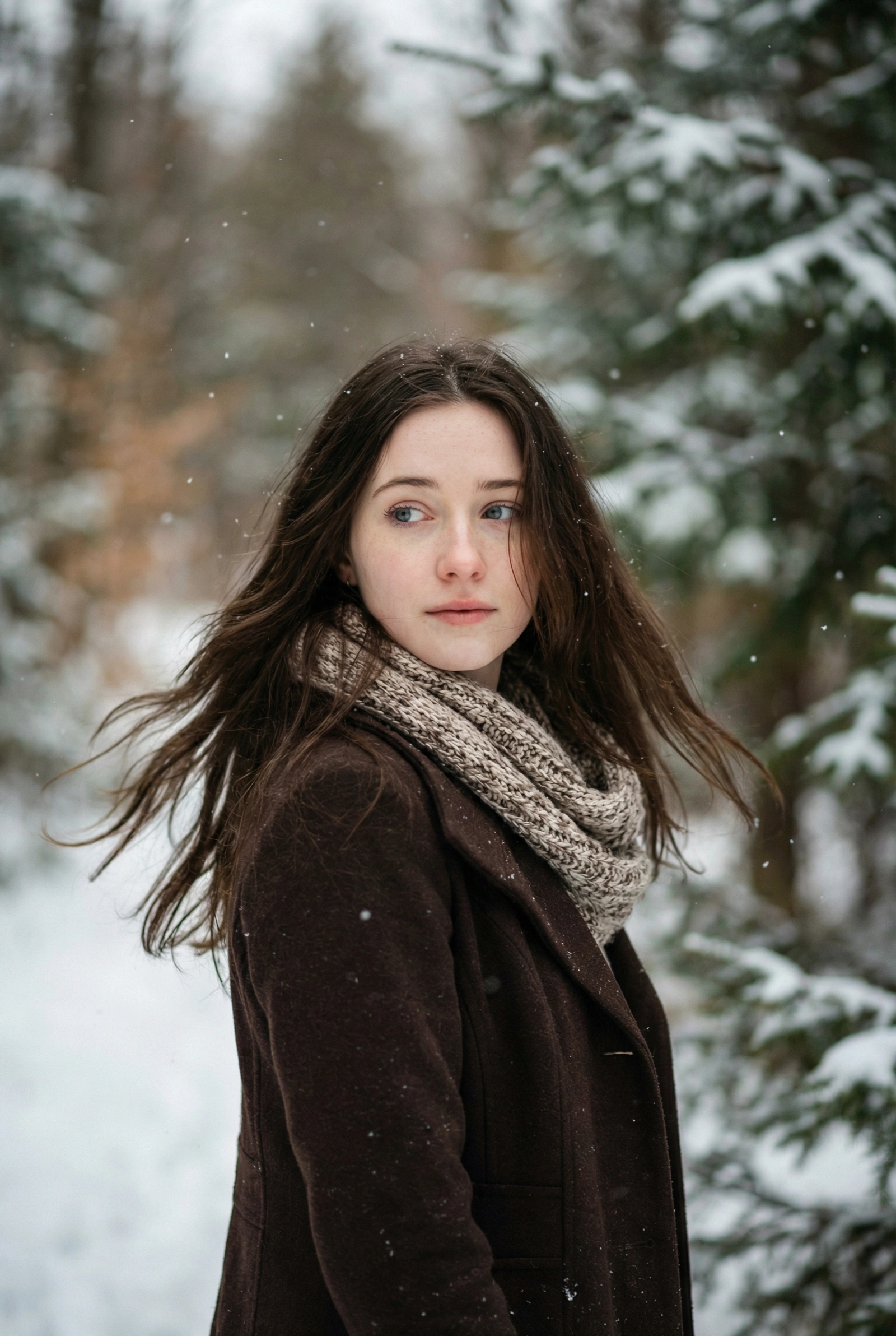 Winter Forest Portrait