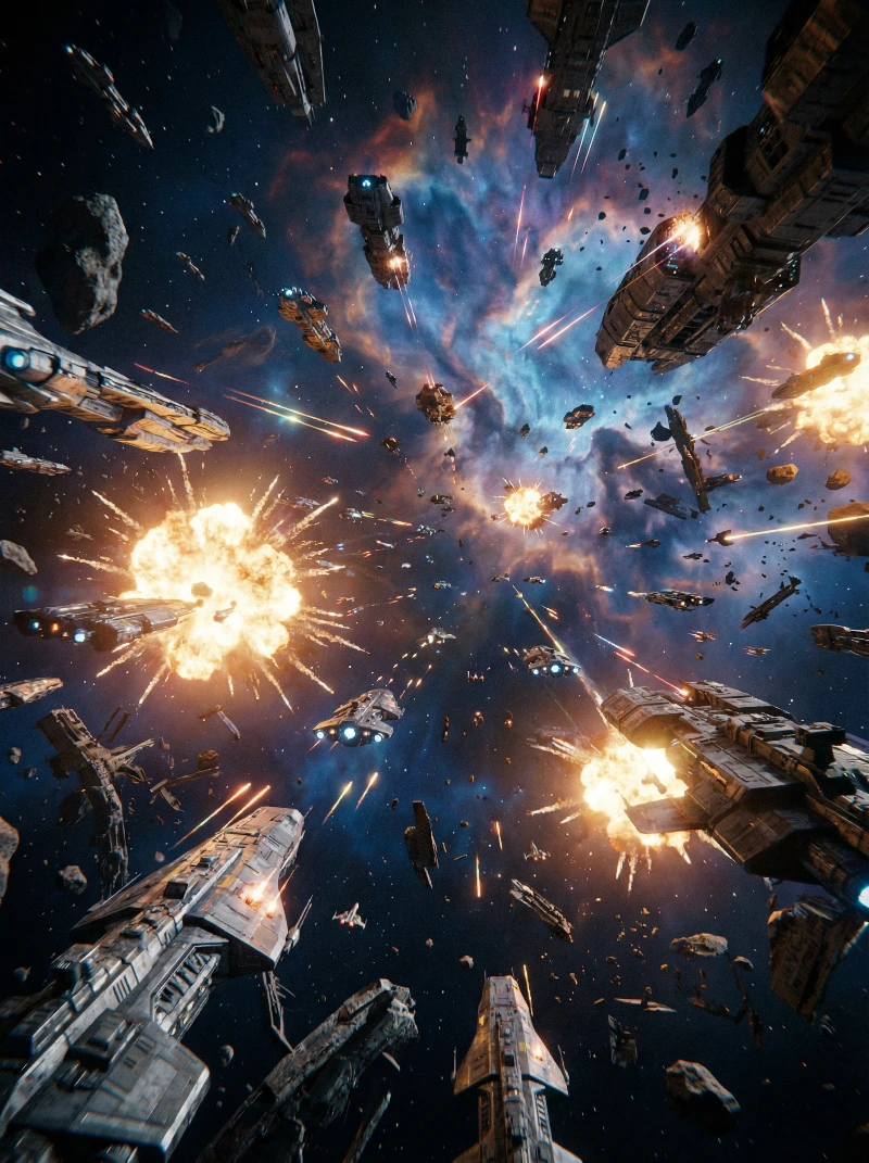 Epic Space Battle Cinematic