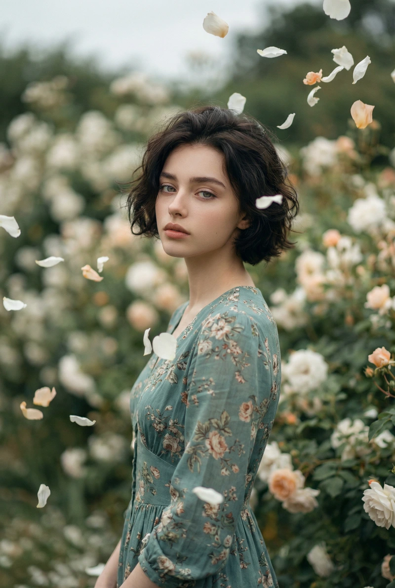 Ethereal Garden Portrait