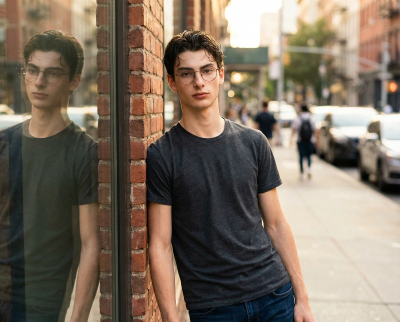 Golden Hour Urban Portrait