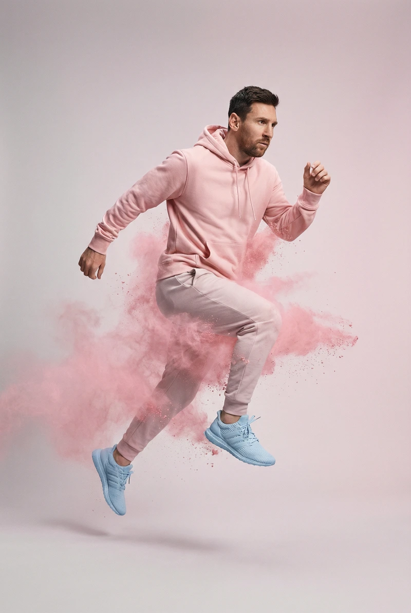 Pink Messi Dynamic Jump