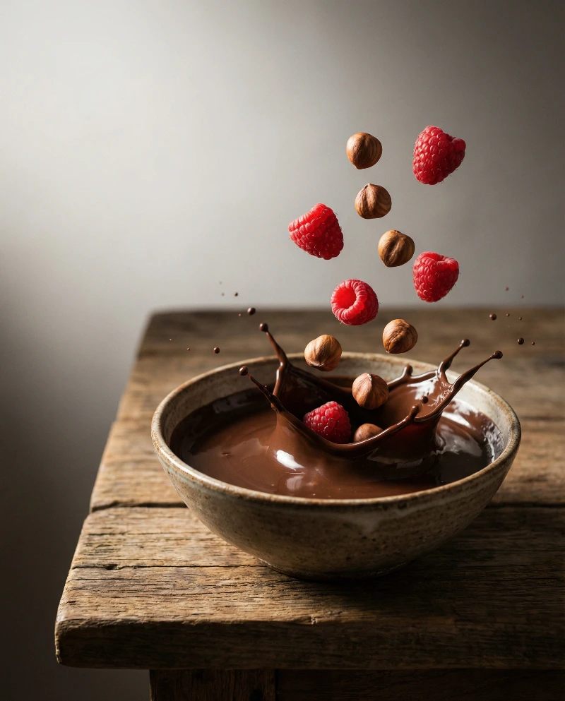 Dark Chocolate Rustic Dream, created using a Nano Banana Prompt