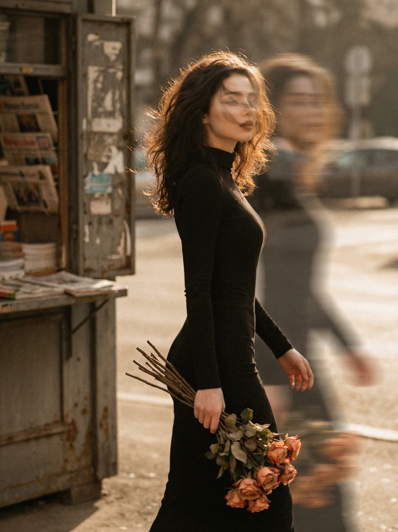 Nano Banana model generation of Enchanted Vintage Portrait