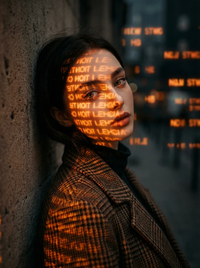 Cinematic Dark Portrait