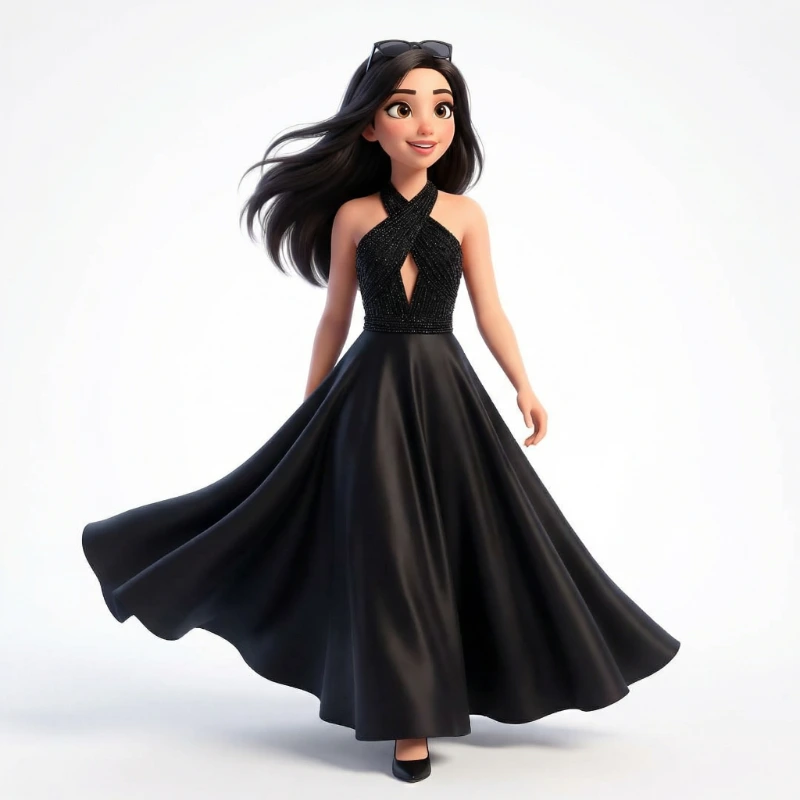 Cheerful Pixar 3D Portrait