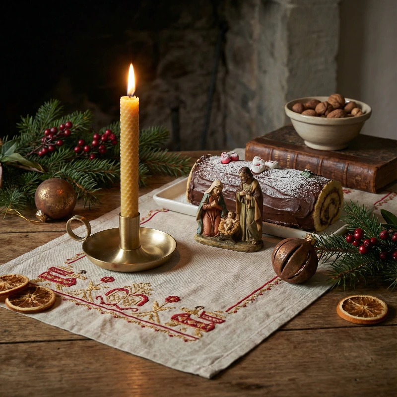 French Xmas Still-Life